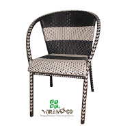 Stackable rattan chair selecting different well