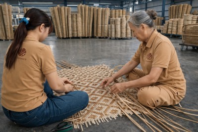 Vietnamese Handcrafted Rattan & Bamboo