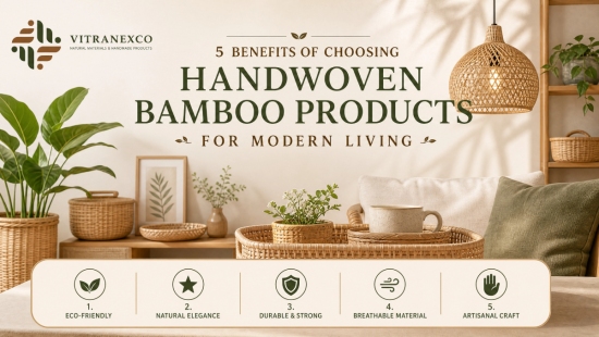 5 Benefits of Choosing Handwoven Bamboo Products for Modern Living