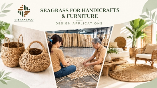 Seagrass for Handicrafts & Furniture: Design Applications