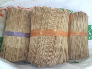 Bamboo incense stick