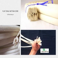 Rattan flat oval core high quality