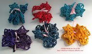 Rattan ball for decoration design with different shape