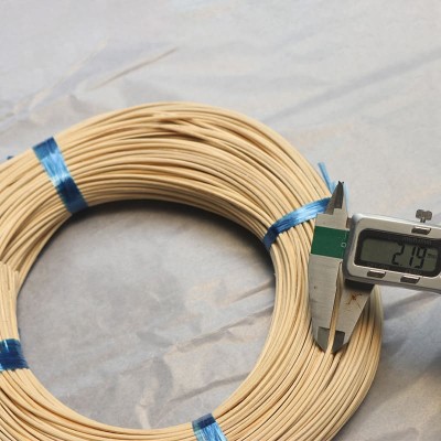 Natural round rattan core 2mm
