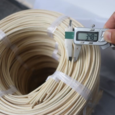 Natural round rattan core 3.5mm