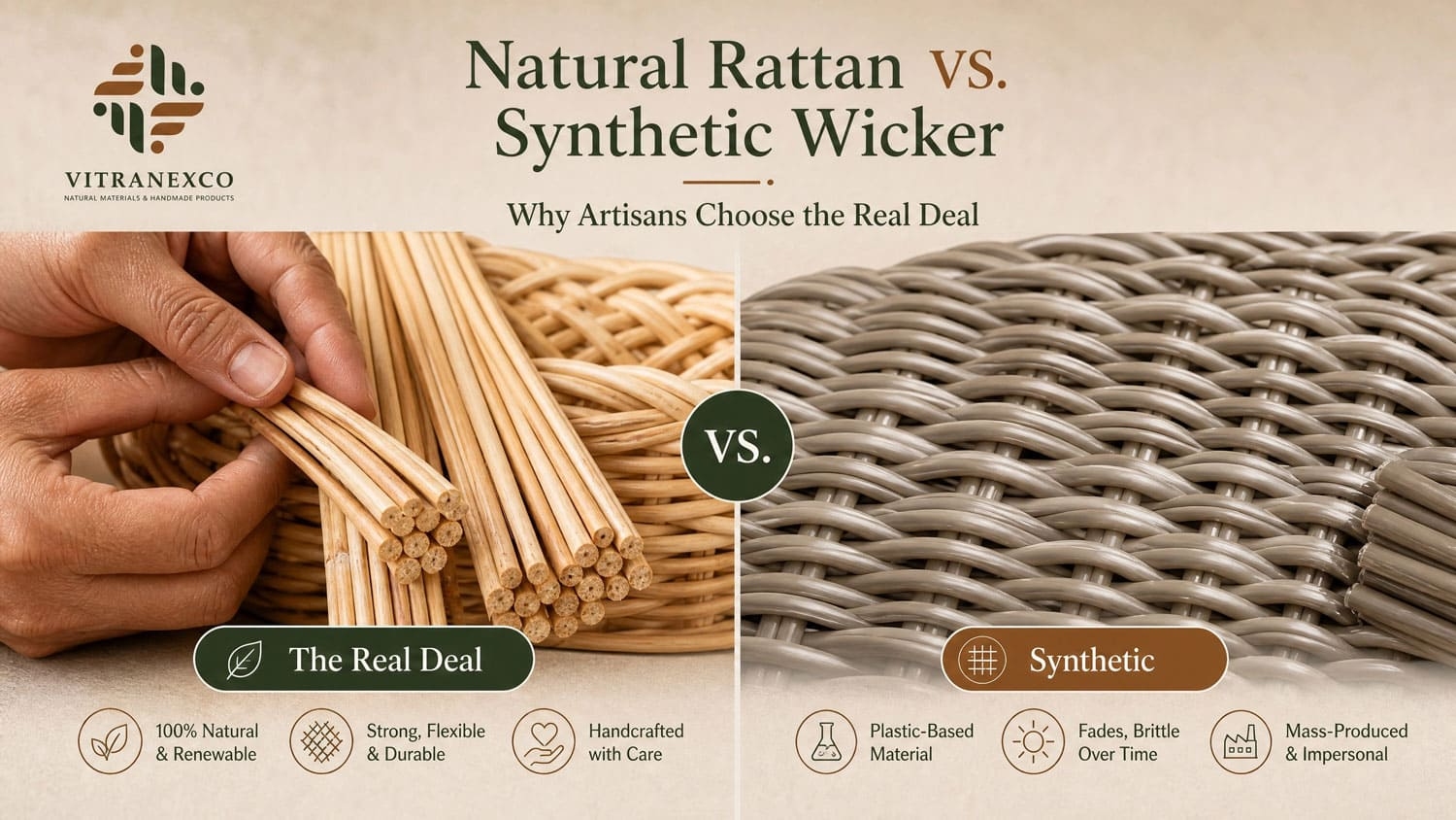 rattan vs synthetic