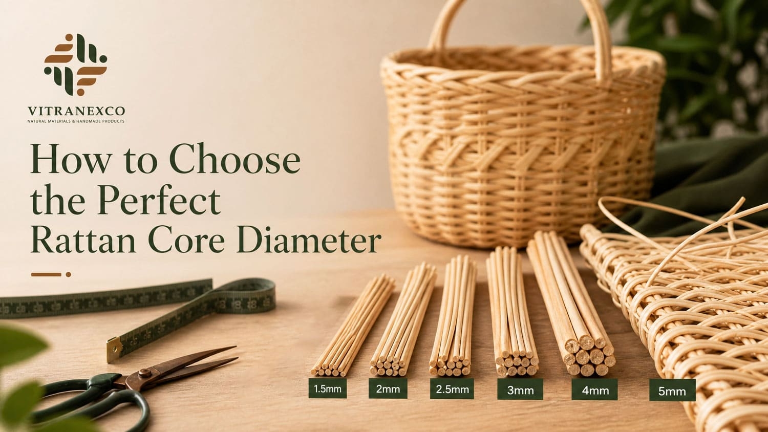 How to Choose the Perfect Rattan Core Diameter